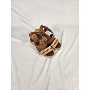 Bass & Co Womens Espadrille Sandal Wedge Platform Boho Western 10M